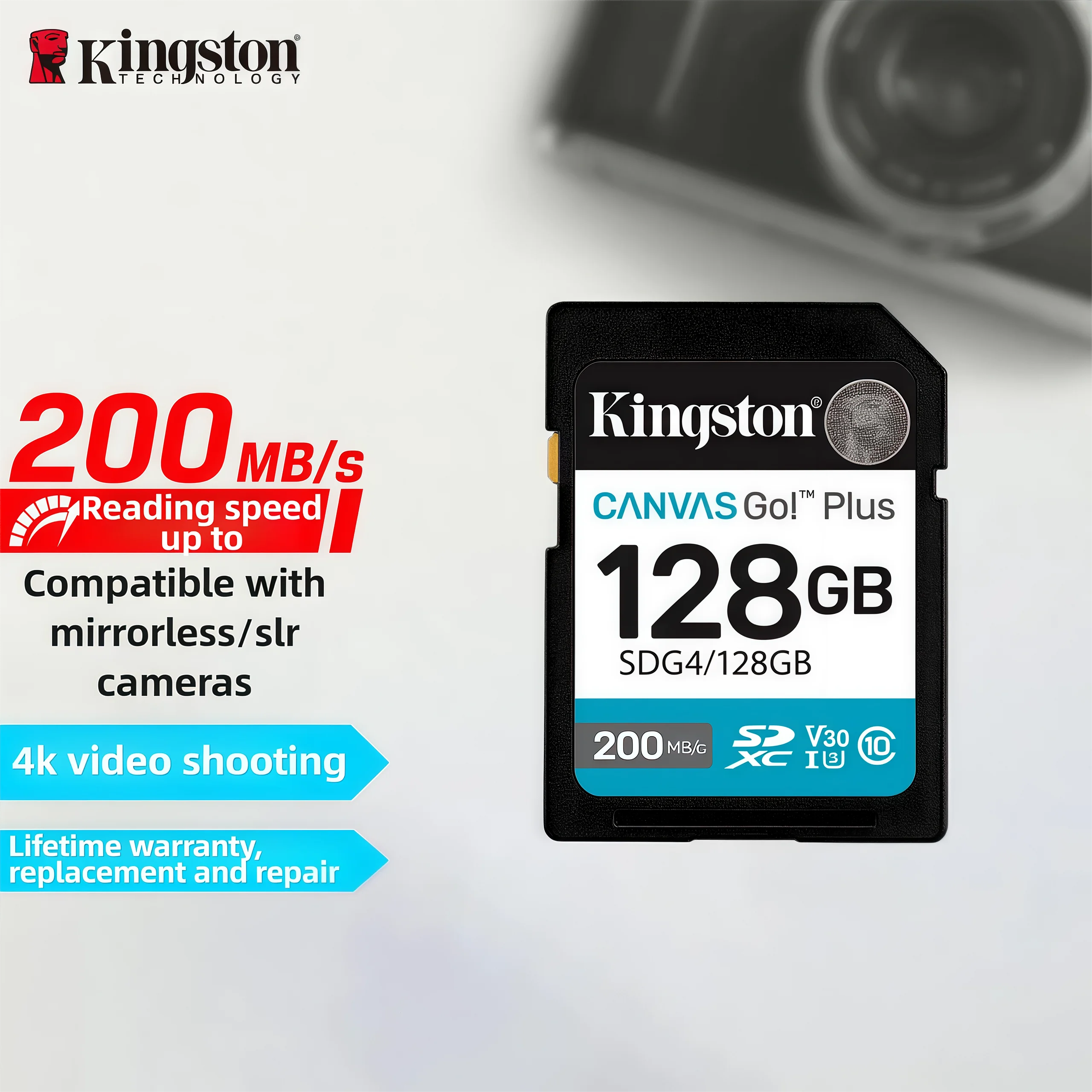 Drone Camera 4K - KINGSTON original SD card Flash memory