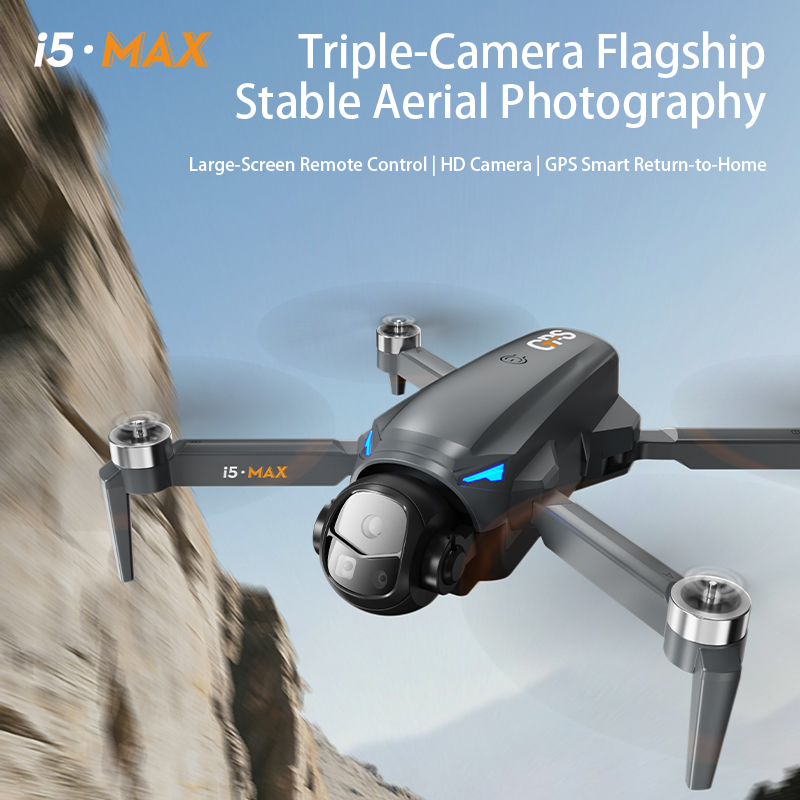 Original i5 MAX GPS Obstacle A - Drone Camera With Gimbal recension och pris