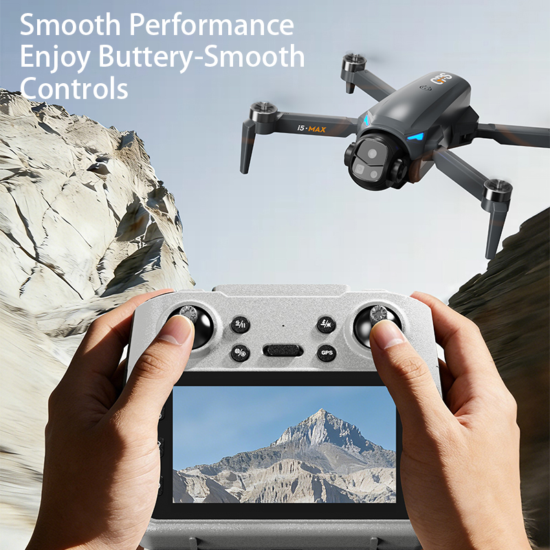 Original i5 MAX GPS Obstacle A - Drone Camera With Gimbal recension och pris