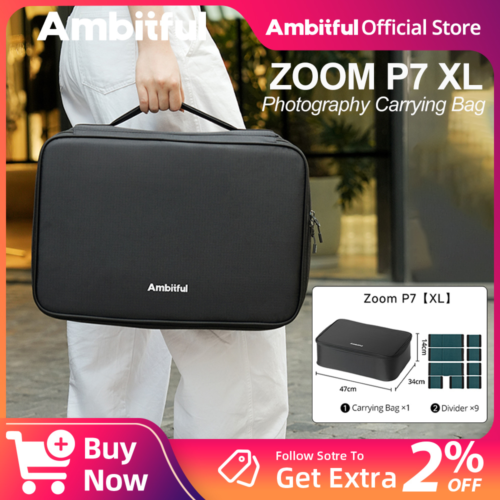 Ambitful ZOOM P7II XL Photogra - Drone Camera Professional recension och pris