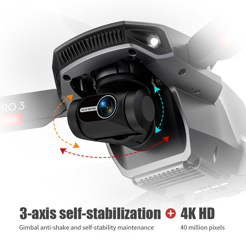 L106 Pro 3 Drone 5G WIFI FPV F - Drone Camera Professional recension och pris
