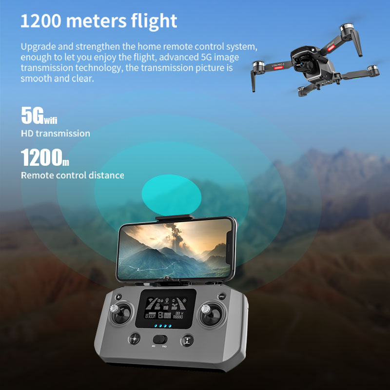 L106 Pro 3 Drone 5G WIFI FPV F - Drone Camera Professional recension och pris
