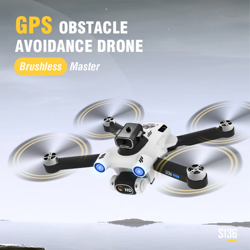 Drone S136 Pro Ultra Rc Drones - Drone Camera Professional recension och pris