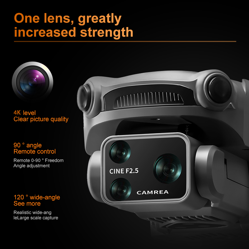 S119 Drone GPS WIFI FPV 1KM 4K - Drone Camera 4K recension och pris