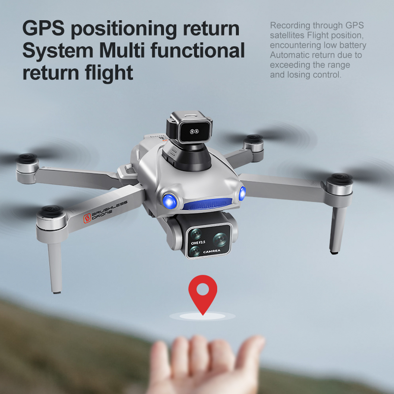 S119 Drone GPS WIFI FPV 1KM 4K - Drone Camera 4K recension och pris